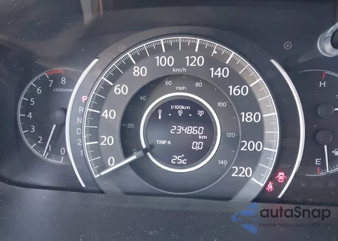 2012 Honda Cr-V Ex-L z USA, uszkodzony, nr VIN 2HKRM4H70CH119050